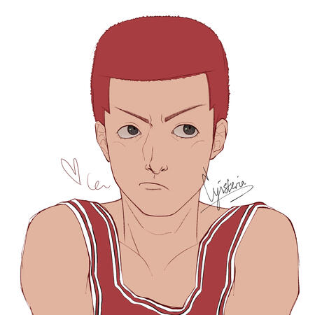Sakuragi Hanamichi slam dunk